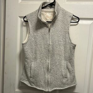 Altar'd State Gray Quilted Vest